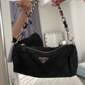 Prada Small Tessuto Pochette